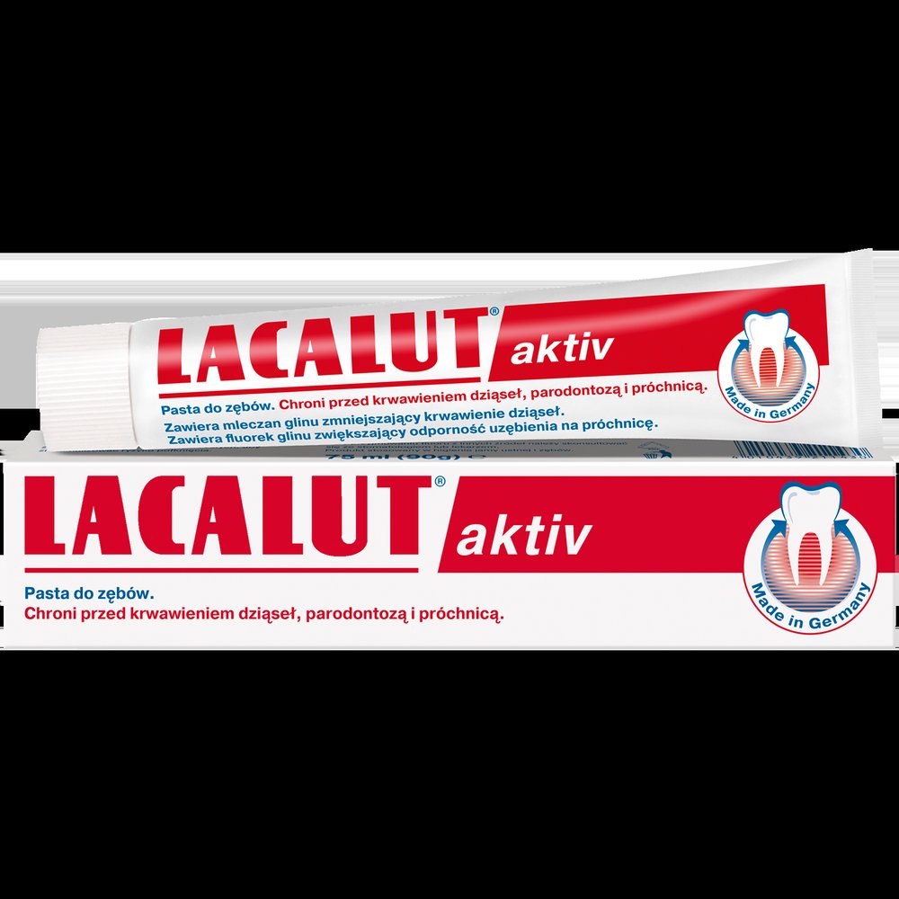 Lacalut LACALUT AKTIV — Inhaltsstoffe i ocena