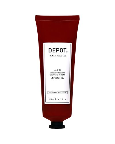DEPOT DEPOT NO. 405 feuchtigkeitsspendend Rasiercreme MOISTURIZING SHAVING CREAM 125ml — Inhaltsstoffe i ocena