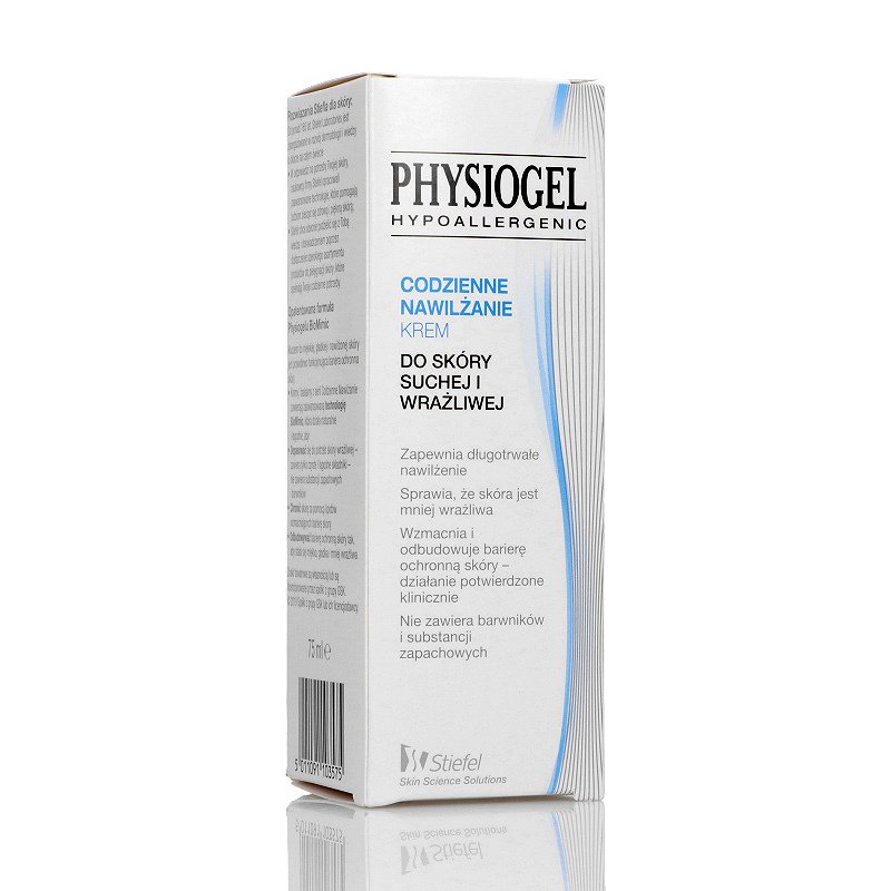 GLAXOSMITHKLINE OTC Physiogel Hypoallergenic, codzienne nawilżanie, krem do skóry suchej i wrażliwej, 75 ml — Inhaltsstoffe i ocena