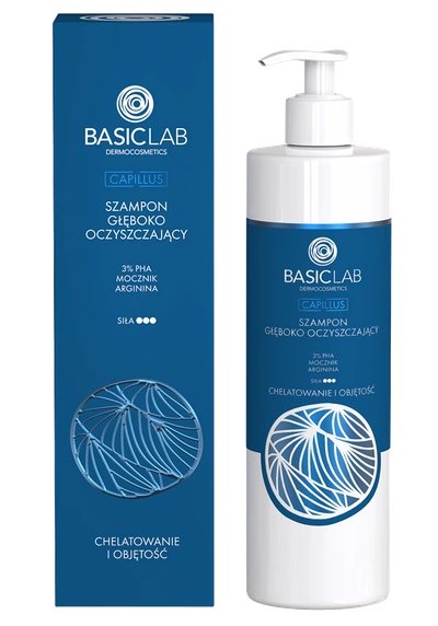 BasicLab BASICLAB Capillus Szampon głęboko oczyszczający 300 ml