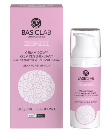 BasicLab BASICLAB Complementis Ceramidowy krem regenerujący o lekkiej konsystencji 50 ml — Inhaltsstoffe i ocena