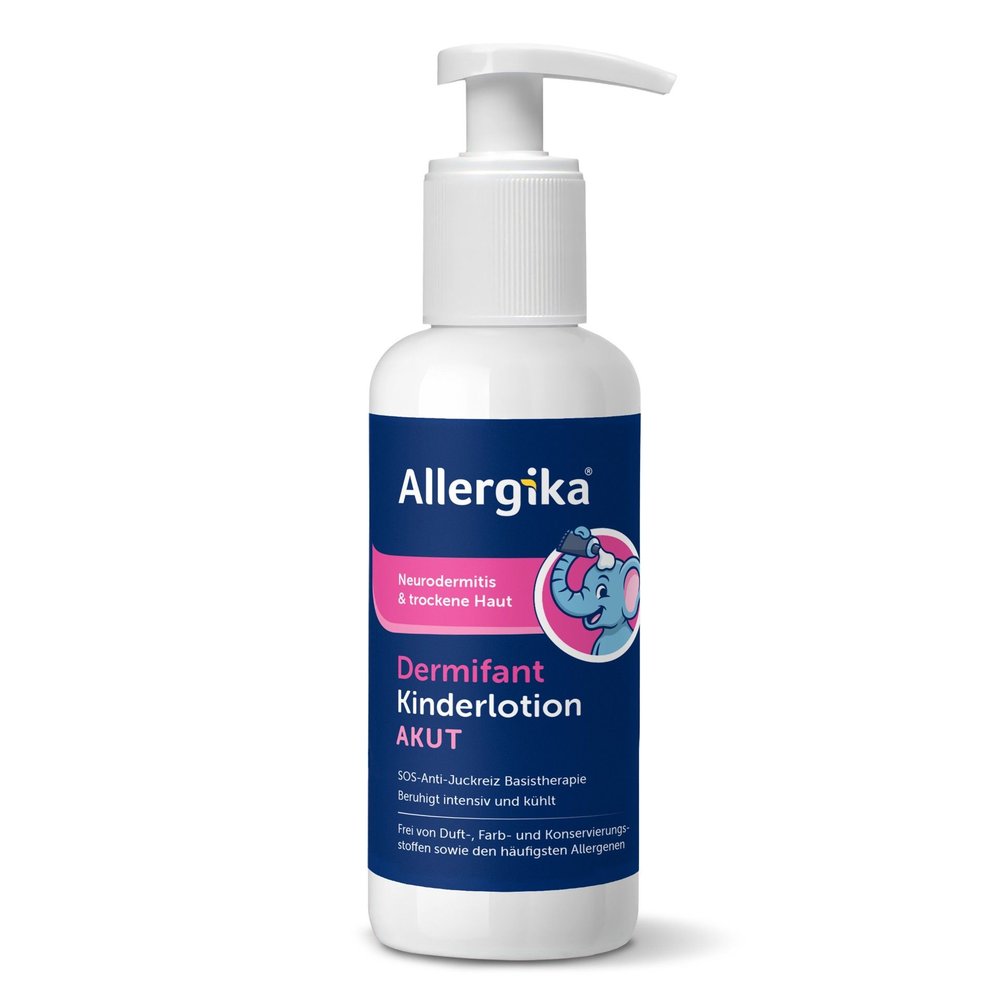 Allergika Allergika Dermifant, Lotion feuchtigkeitsspendend für Kinder, Szybka Pomoc, 200 ml — Inhaltsstoffe i ocena