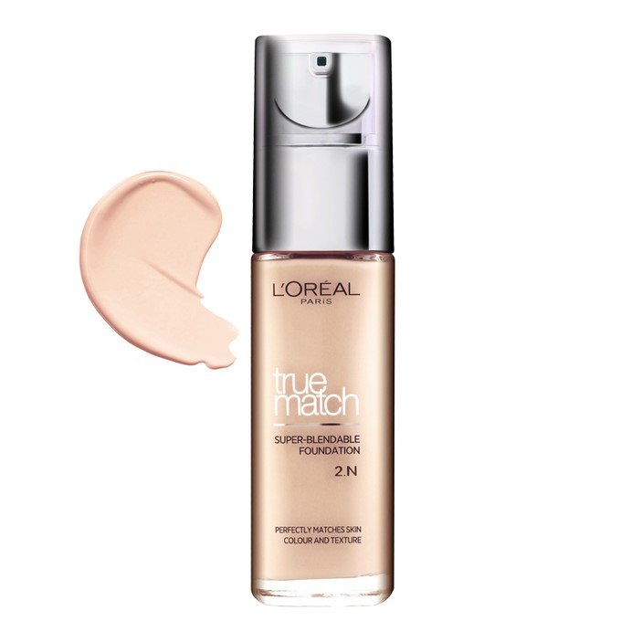 L'Oréal Paris L'Oréal Paris True Match Super Blendable Foundation SPF17 makijaż w płynie 30 ml 2N Vanilla — Inhaltsstoffe i ocena
