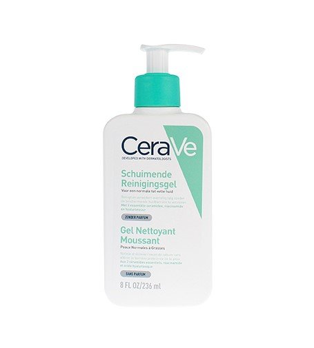 CERAVE CeraVe Foaming Cleanser żel oczyszczający dla skóry normalnej i tłustej 236 ml — Inhaltsstoffe i ocena