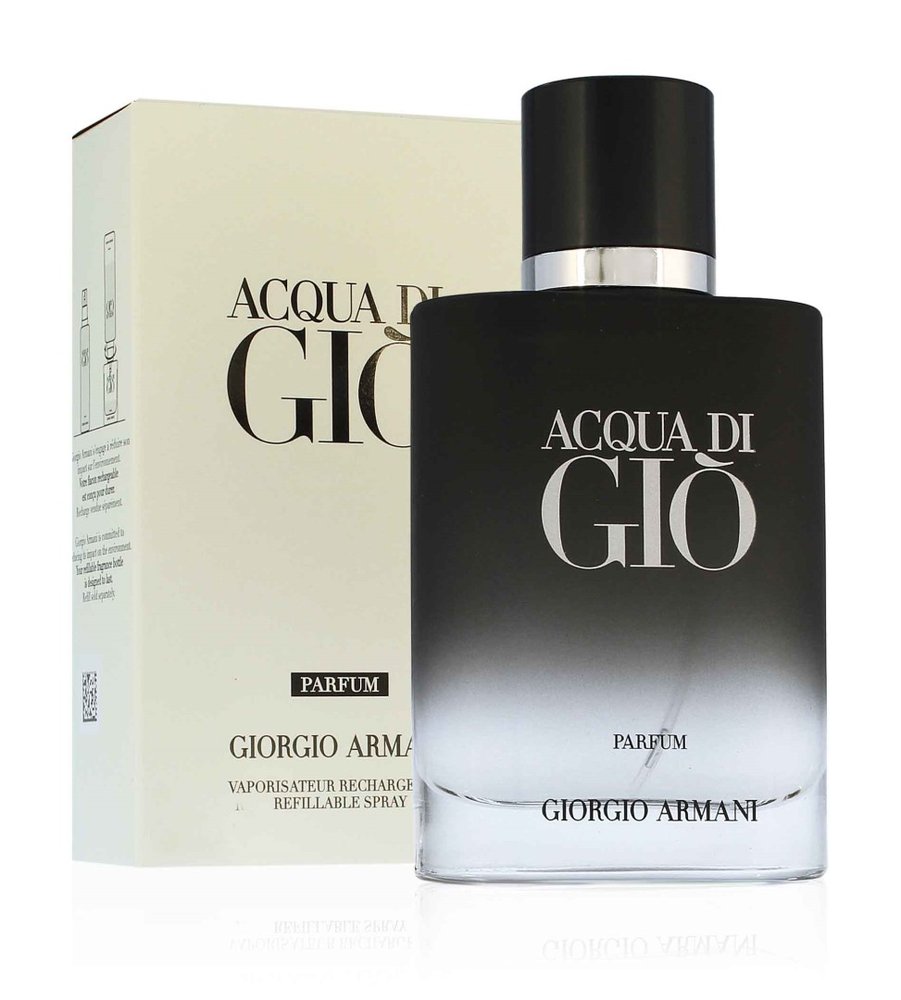 Giorgio Armani Giorgio Armani Acqua di Gio Parfum perfumy dla mężczyzn, butelka wielokrotnego użytku — Inhaltsstoffe und Bewertung
