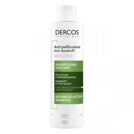 VICHY Vichy Dercos Anti-Schuppen-Shampoo, empfindliche Haut, 200 ml