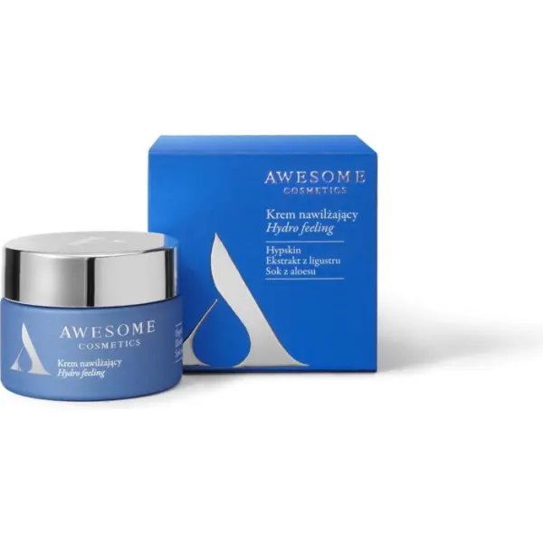 AWESOME COSMETICS AWESOME COSMETICS HYDRO FEELING Feuchtigkeitscreme für das Gesicht 50ML — Inhaltsstoffe i ocena