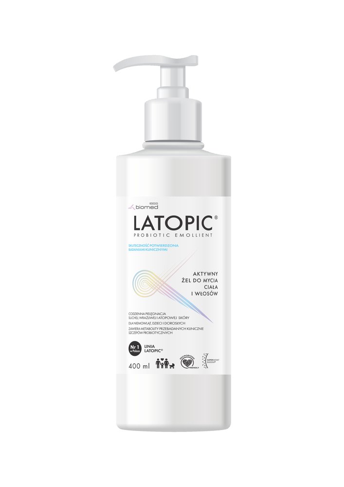 LATOPIC Latopic żel do mycia ciała i włosów 400 ml — Inhaltsstoffe i ocena