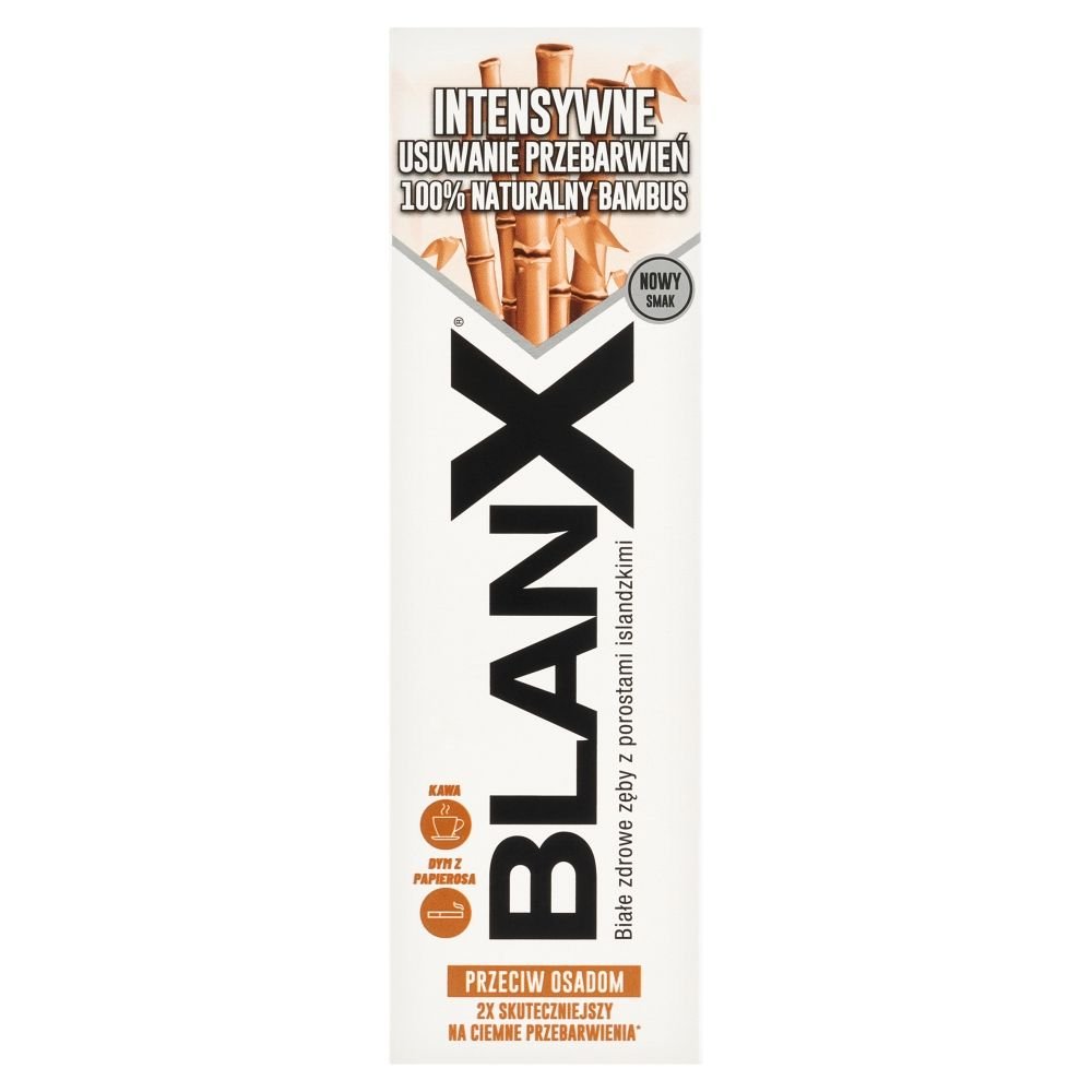 BLANX Blanx Przeciw Osadom pasta do zębów 75 ml — Inhaltsstoffe i ocena