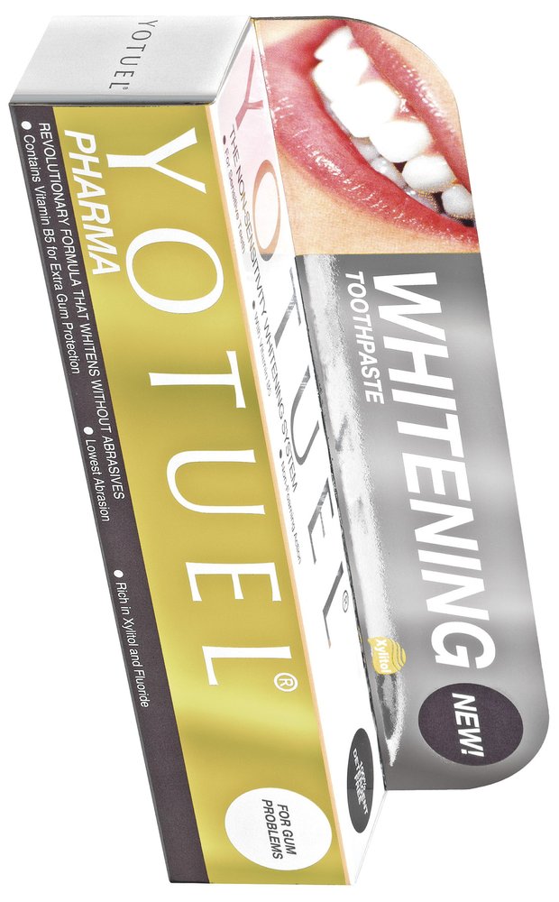 Yotuel YOTUEL Toothpaste Pharma 50ml - wybielająca pasta do zębów z witaminą B5 o współczynniku ścieralności 36RDA — Inhaltsstoffe i ocena