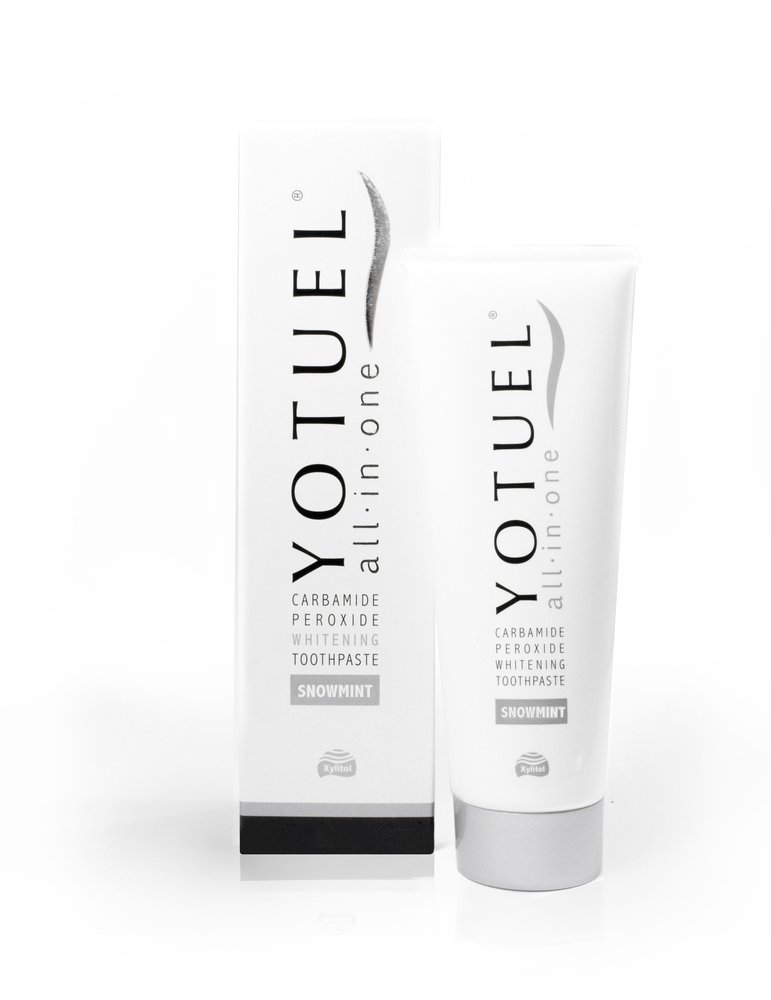Yotuel YOTUEL All In One Snowmint 75ml - pasta wybielająca zawierająca nadtlenek karbamidu