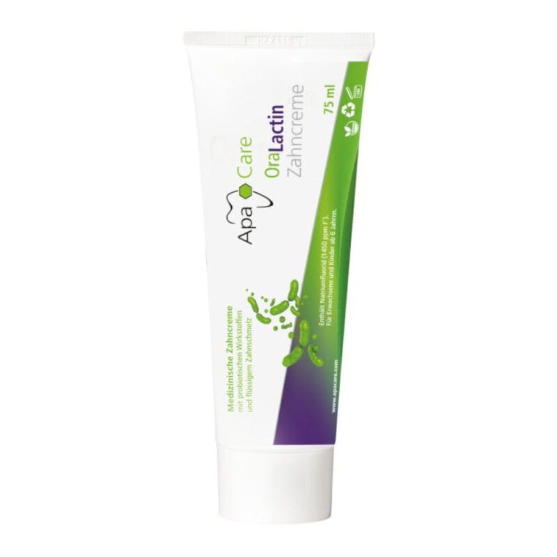 ApaCare APACARE OraLactin 75ml - pasta do zębów z hydroksyapatytem i postbiotykami — Inhaltsstoffe i ocena