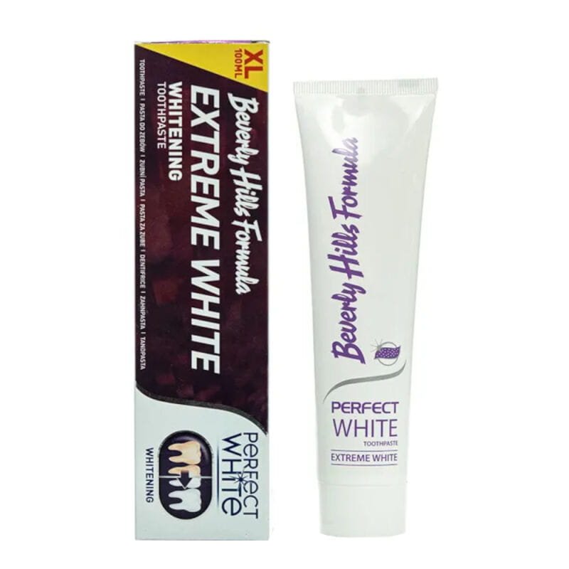 Beverly Hills BEVERLY HILLS Extreme White 100ml - silnie wybielająca pasta do zębów — Inhaltsstoffe i ocena
