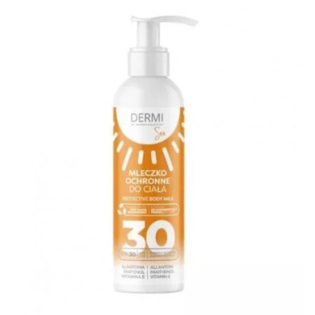 Nieznana DERMI SUN Mleczko do ciała ochronne SPF 30 150 ml — Inhaltsstoffe i ocena