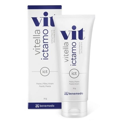 Vitella Ictamo, krem na skórę podrażnioną, 30 g — Inhaltsstoffe und Bewertung