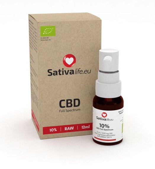 Sativa Life Sativa Life Öl CBD 10% RAW 12 ml — Inhaltsstoffe und Bewertung