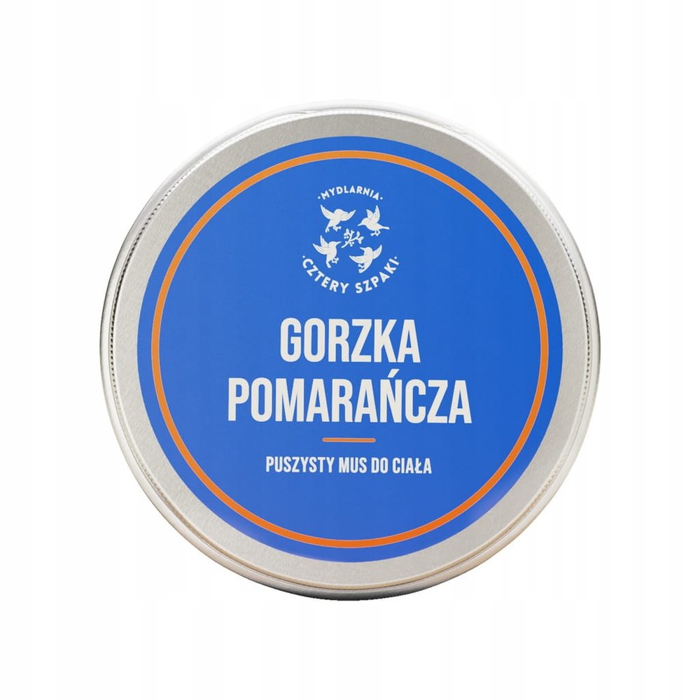 Nieznana Gorzka pomarańcza – puszysty mus do ciała | 150 ml | 4 Szpaki — Inhaltsstoffe i ocena