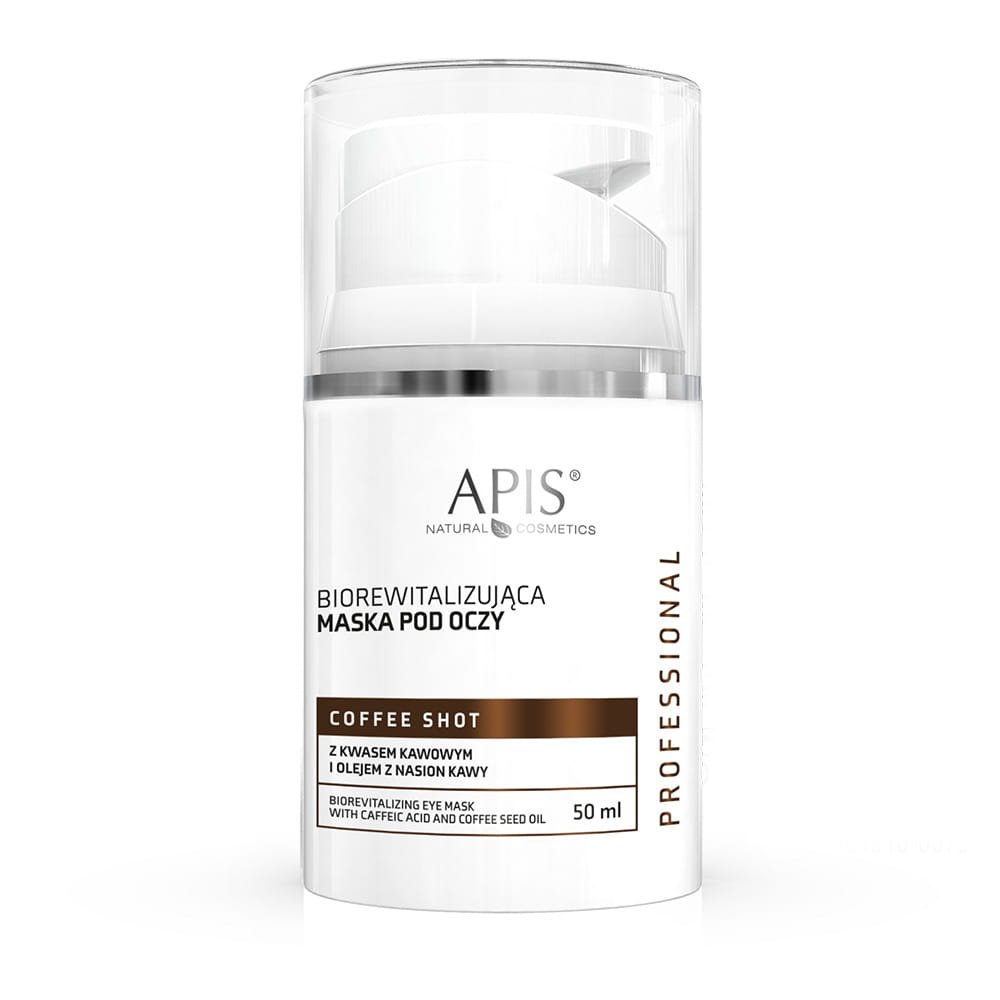 APIS coffee shot biorewitalizująca maska pod oczy 50 ml