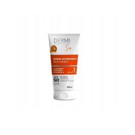 Nieznana Dermi Sun Creme für Kinder schützend SPF 50 - - 50 ml