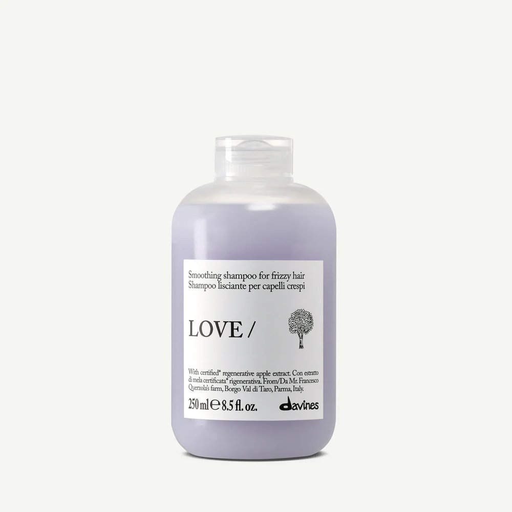 DAVINES NEW ESSENTIAL HAIRCARE Shampoo LOVE Smoothing Shampoo 250 ml