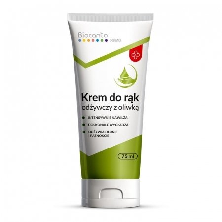 Nieznana Biocanto Dermo Krem do rąk odżywczy z oliwką 75 ml — Inhaltsstoffe und Bewertung
