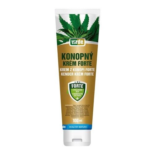 Nieznana Virde, krem z konopi forte, 100 ml