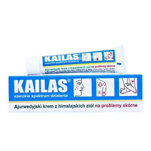 Nieznana Kailas, ajurwedyjski krem z himalajskich ziół na problemy skórne, 20 g