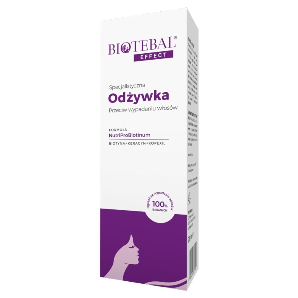 Biotebal Effect, odzyw.,specjalist.,p/wypad.wlosow, 200 ml — Inhaltsstoffe i ocena