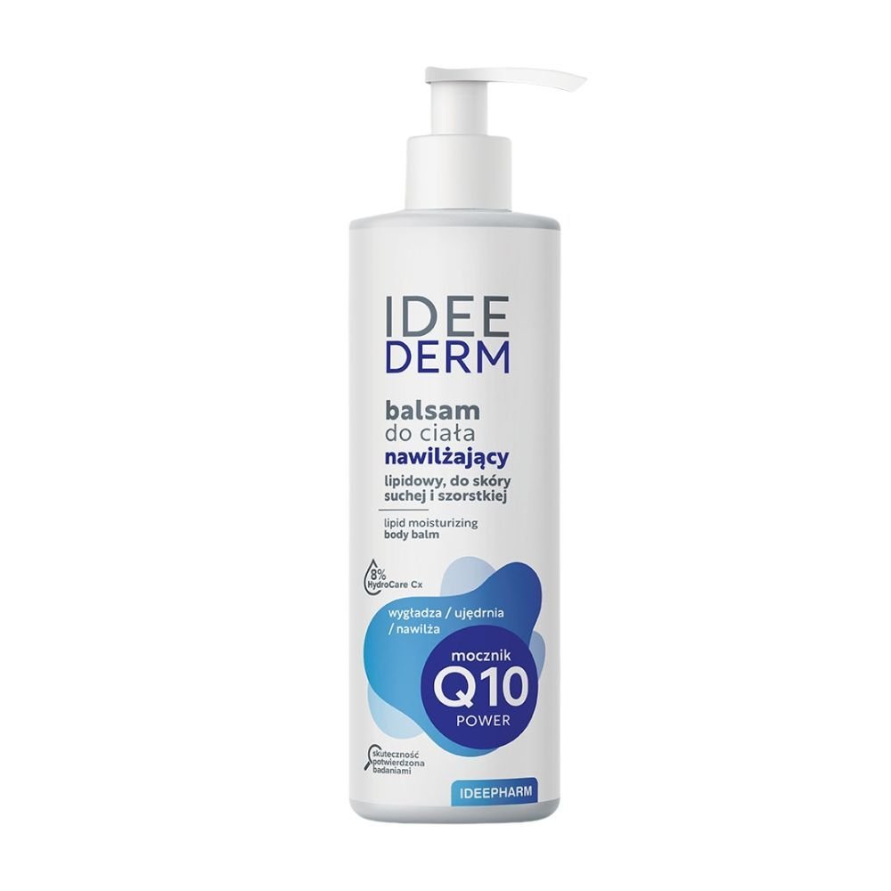 IDEEPHARM Ideederm, balsam do ciała nawilżający lipidowy, 400 ml — Inhaltsstoffe i ocena