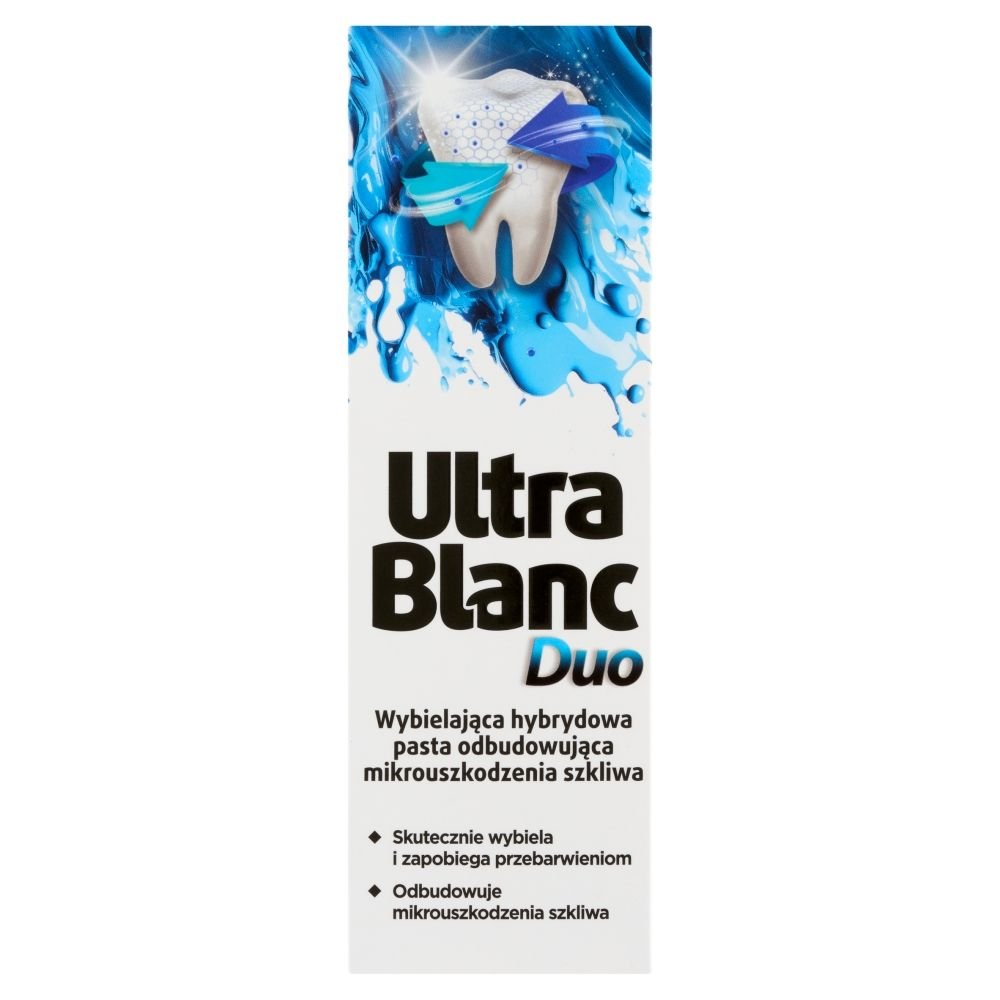 ULTRABLANC Duo, pasta do zebow, wybielajaca,hybrydowa, 75 ml — Inhaltsstoffe i ocena