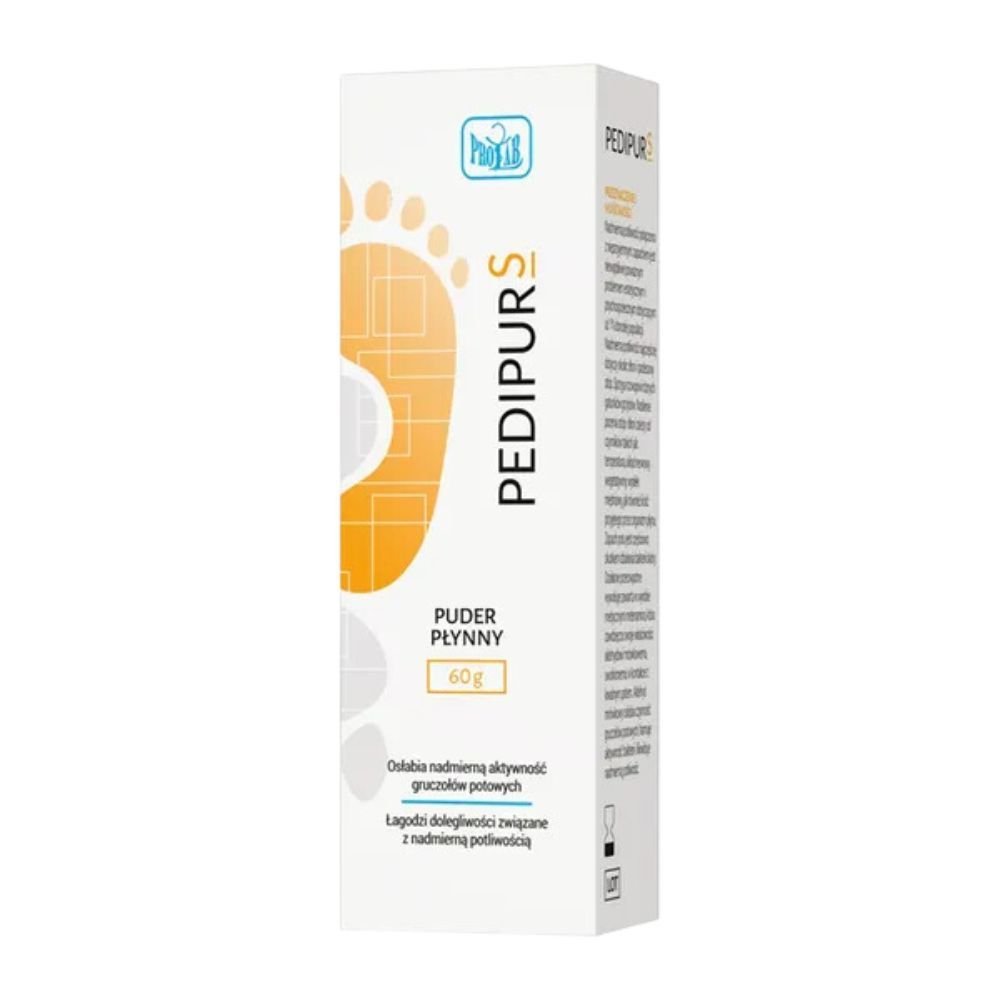 Nieznana Pedipur S, puder,przeciwpotny,do stóp i dłoni, 60 g