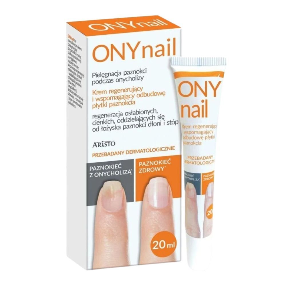 Nieznana ONYnail, krem, regener.,wspomag.odbud.płytki paznokcia, 20ml — Inhaltsstoffe und Bewertung