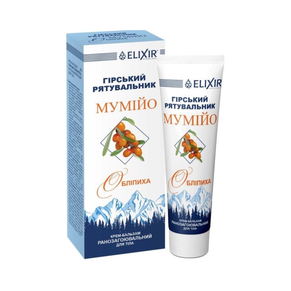 Nieznana Elixir Górski ratownik - krem z mumio i olejem rokitnikowym, 75 ml