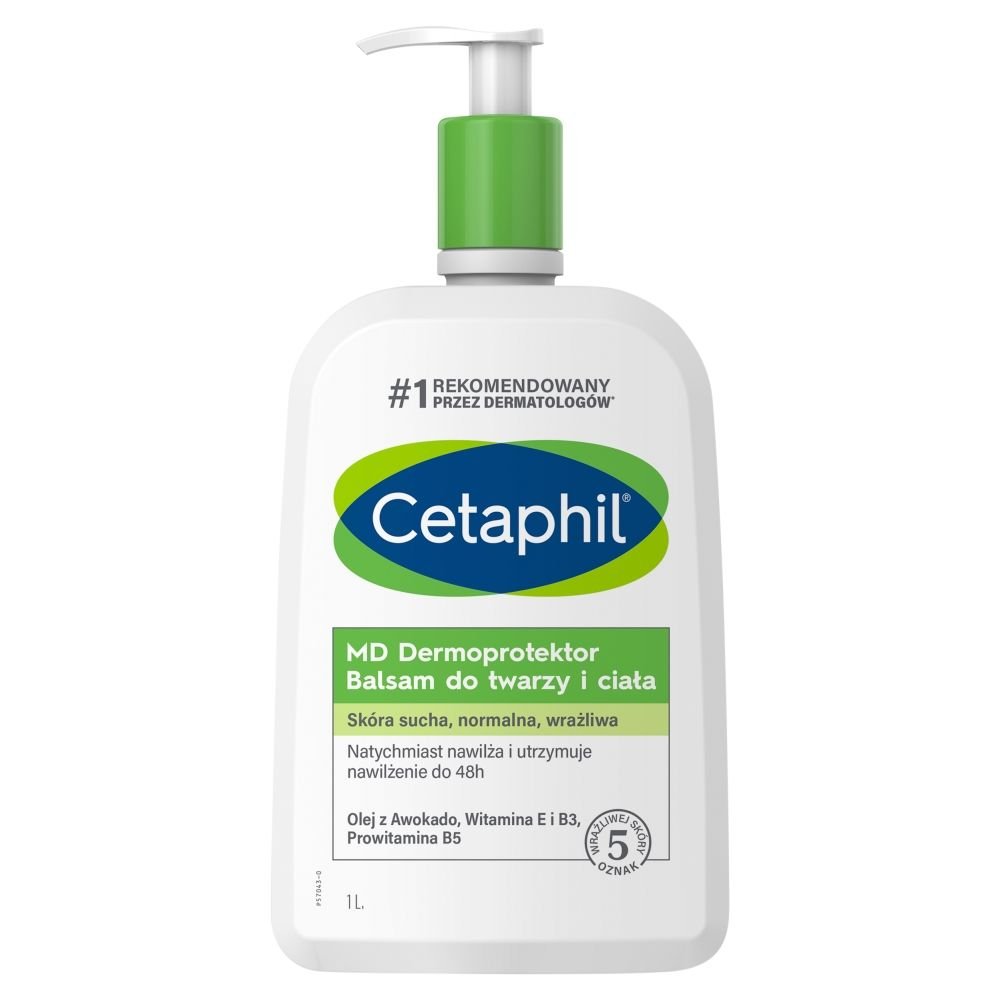 Cetaphil MD Dermoprotektor, balsam,d/tw.,ciala,1000 ml — Inhaltsstoffe i ocena