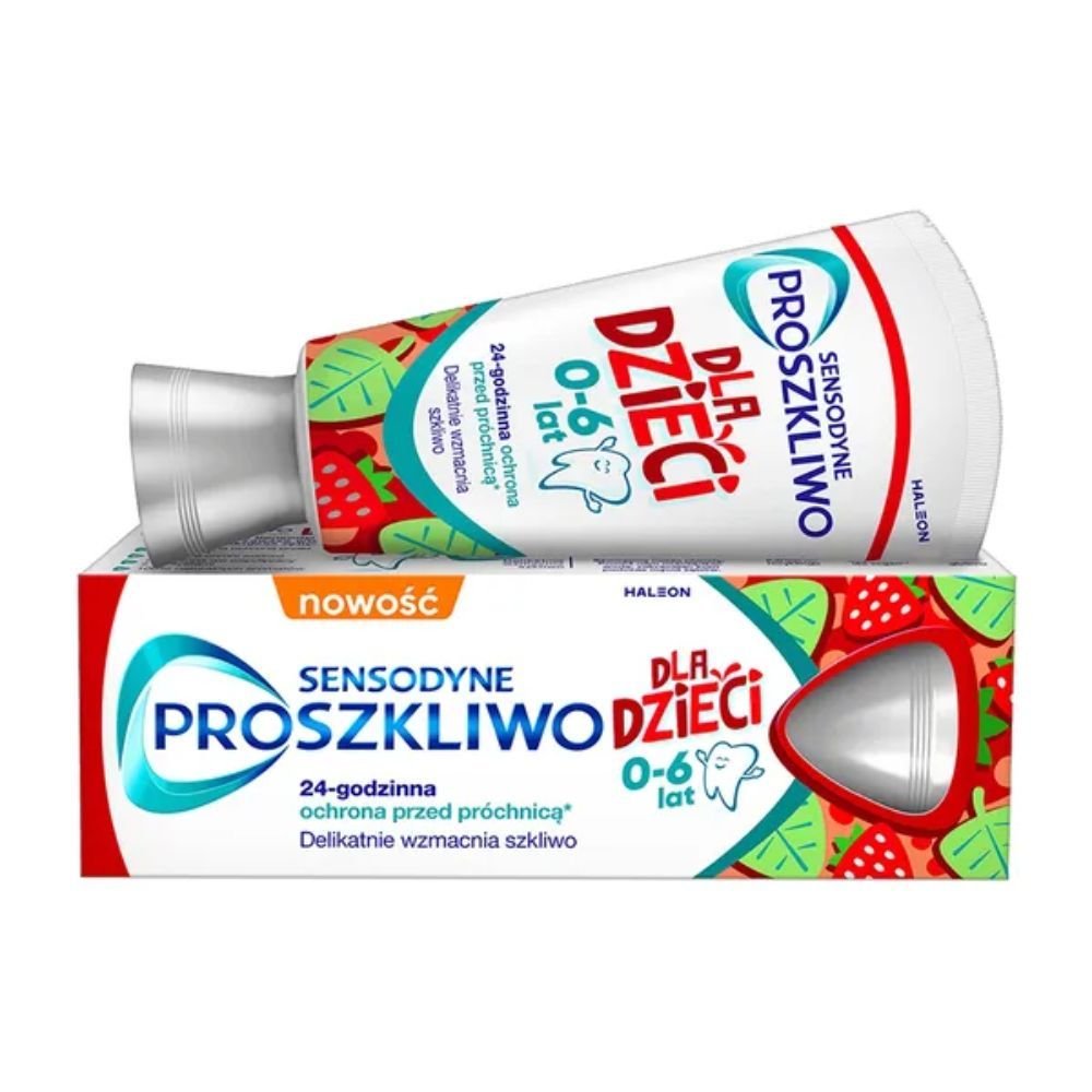 Sensodyne ProSzkliwo für Kinder, Zahnpasta,0-6 lat,50ml — Inhaltsstoffe i ocena