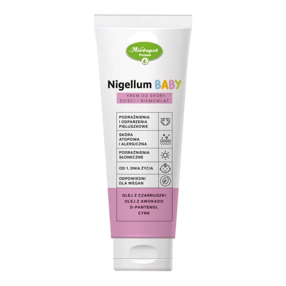 Nieznana Nigellum Baby, krem, do skóry, d/dzieci i niemowląt, 200 ml — Inhaltsstoffe i ocena