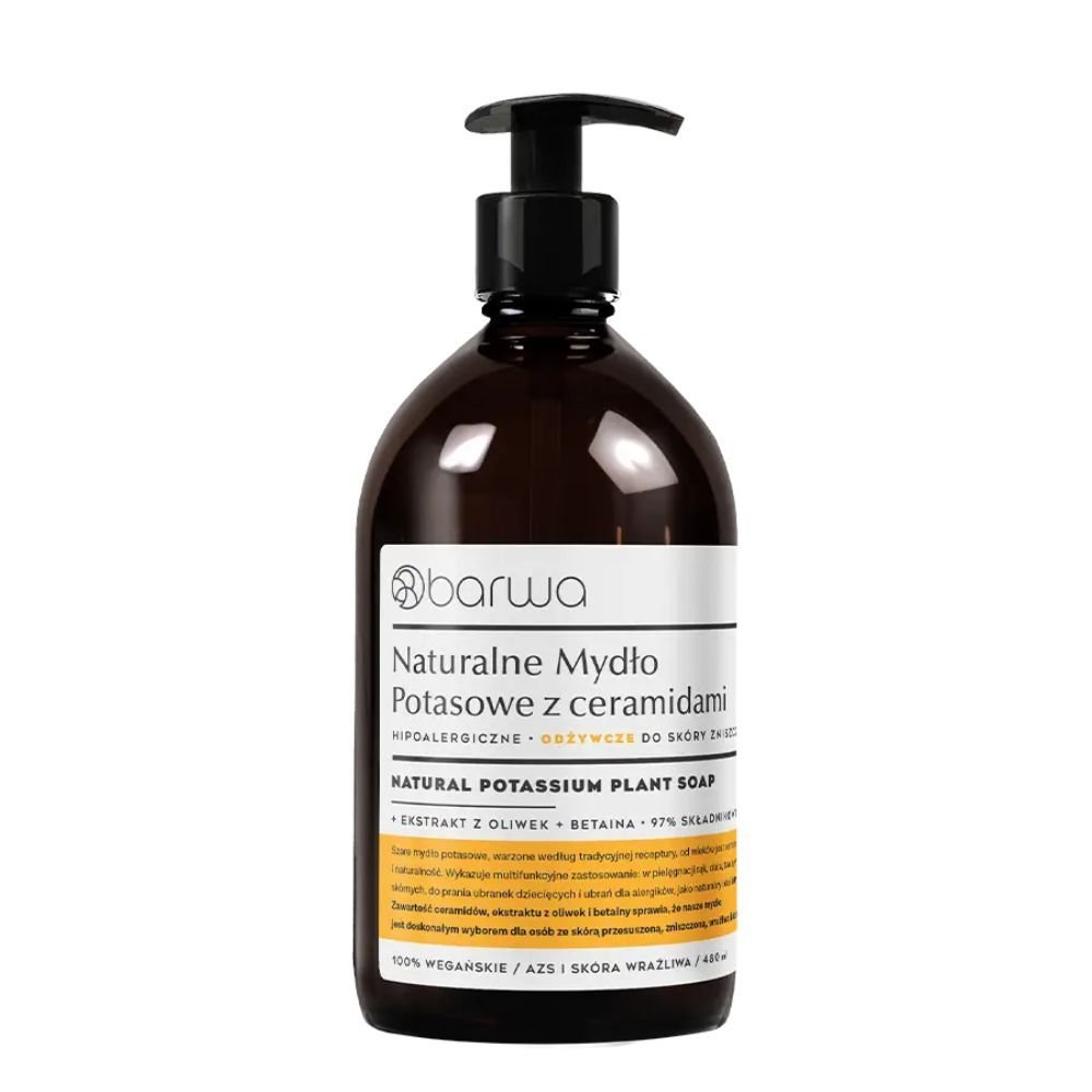 BARWA Barwa, Naturalne Mydło Potasowe odżywcze, 480 ml — Inhaltsstoffe und Bewertung