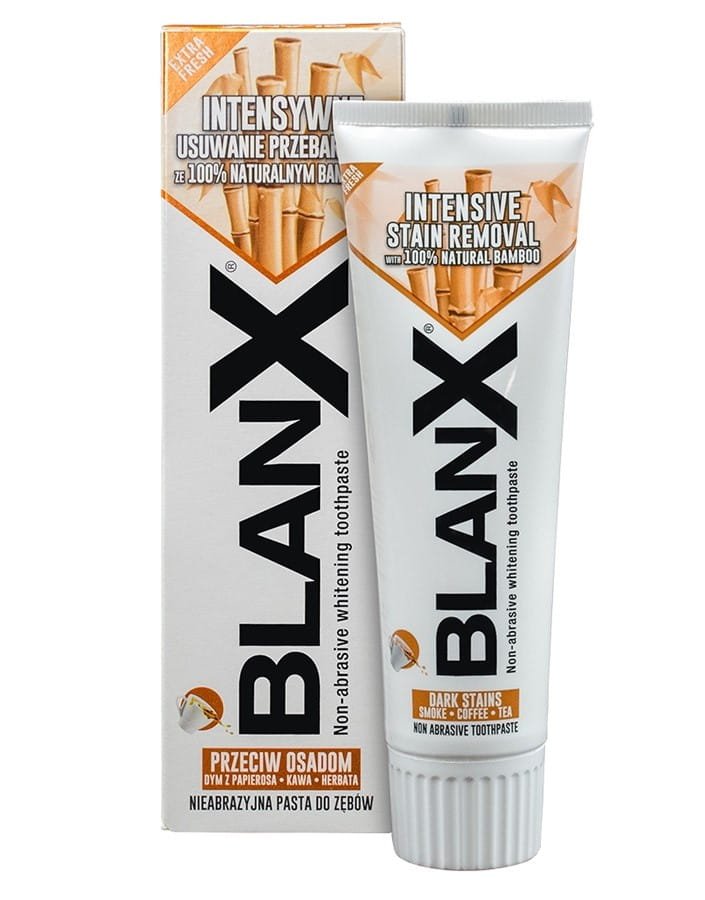 BLANX BlanX Pasta do zębów PRZECIW OSADOM 75ml — Inhaltsstoffe i ocena