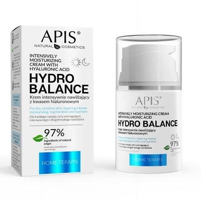 Nieznana Apis, Hydro Balance Home terApis, Krem z kwasem hialuronowym, 50 ml — Inhaltsstoffe i ocena