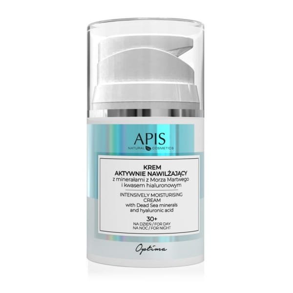 Apis APIS OPTIMA Creme aktiv feuchtigkeitsspendend z mit Mineralien z Morza Martwego und Hyaluronsäure 30+ 50ml