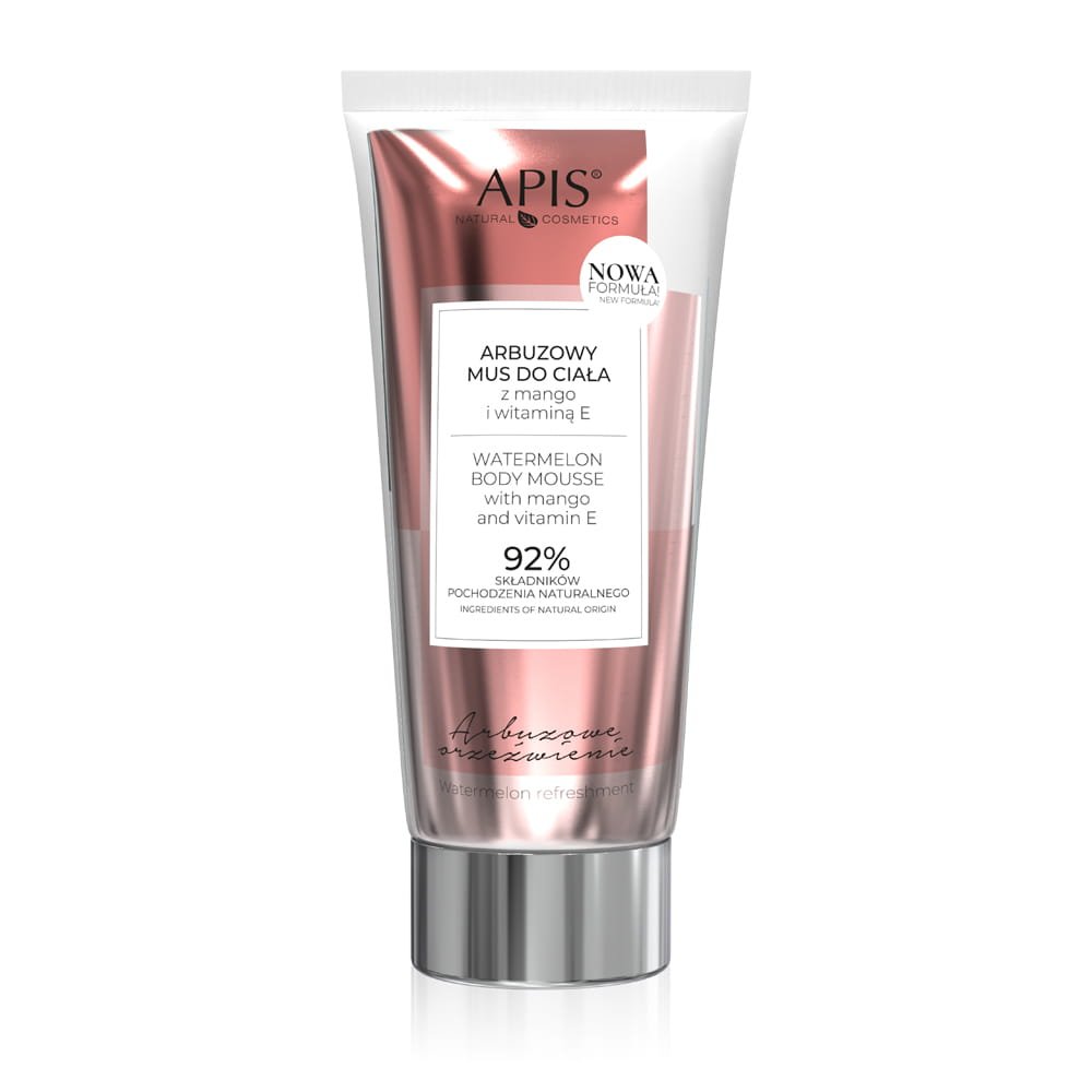 Apis APIS ARBUZOWE ORZEŹWIENIE Arbuzowy mus do ciała z mango i witaminą E 200ml