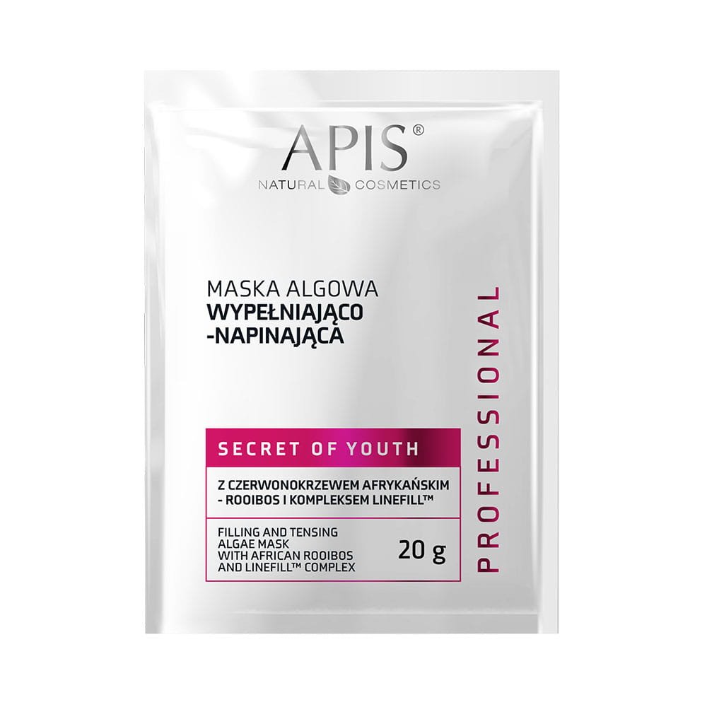 Apis APIS Sekret Młodości Maska algowa wypełniająco-napinająca 20g — Inhaltsstoffe und Bewertung