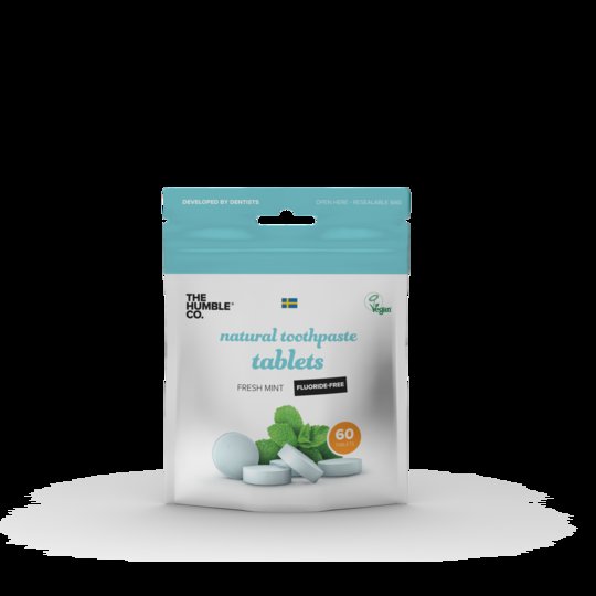 Nieznana Humble Pasta do zębów w tabletkach bez fluoru 60szt. - tabletki do mycia zębów — Inhaltsstoffe und Bewertung
