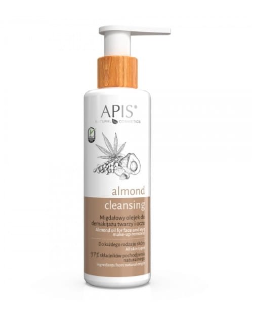Apis Apis Almond cleansing Mandel Öl zum Abschminken Gesicht und Augen,150 ml — Inhaltsstoffe und Bewertung