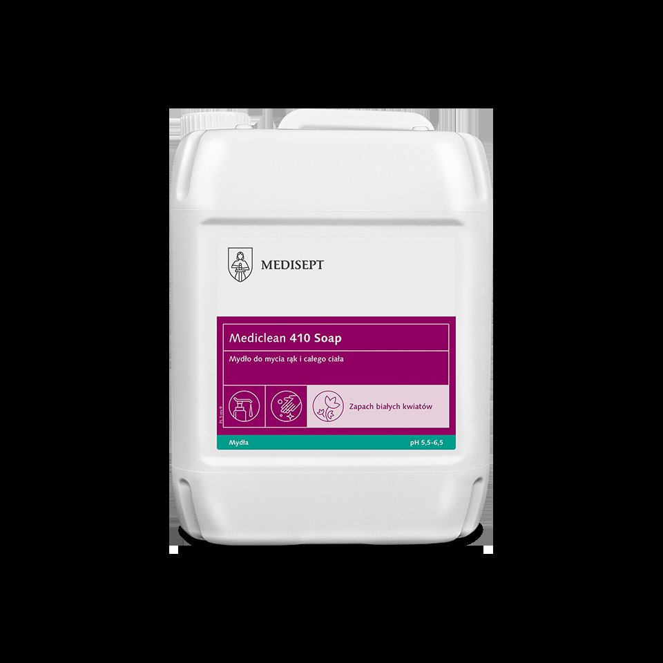 Nieznana Seife Mediclean 410 Soap 5l — Inhaltsstoffe i ocena