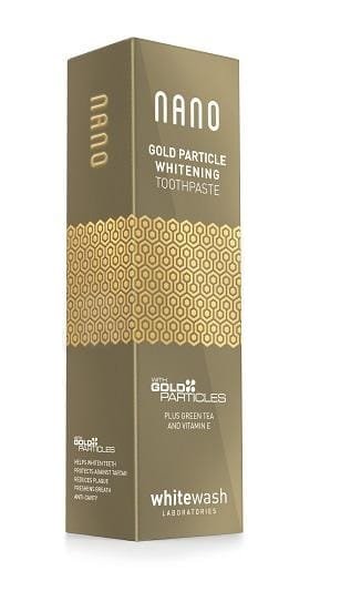 Nano WhiteWash Nano Whitewash Gold Particle Whitening - Wybielająca pasta do zębów z cząsteczkami złota 75 ml