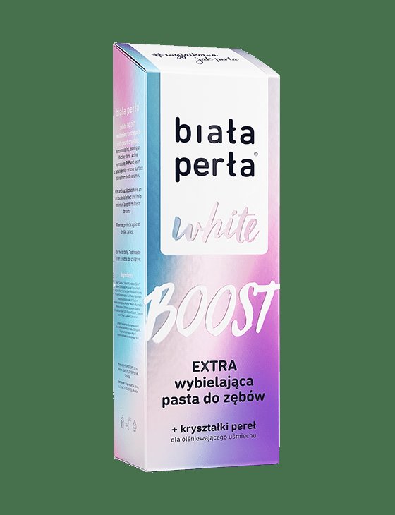 Biała perła aufhellend Zahnpasta WHITE BOOST 75ml