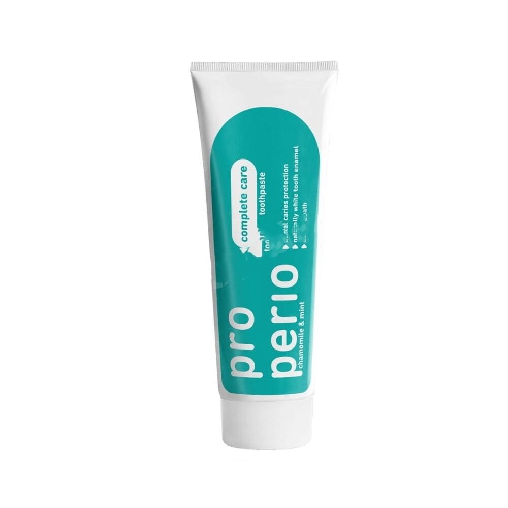 Biała Perła Biała Perła PRO PERIO Complete Care Pasta do zębów z rumiankiem i miętą 125 ml — Inhaltsstoffe i ocena