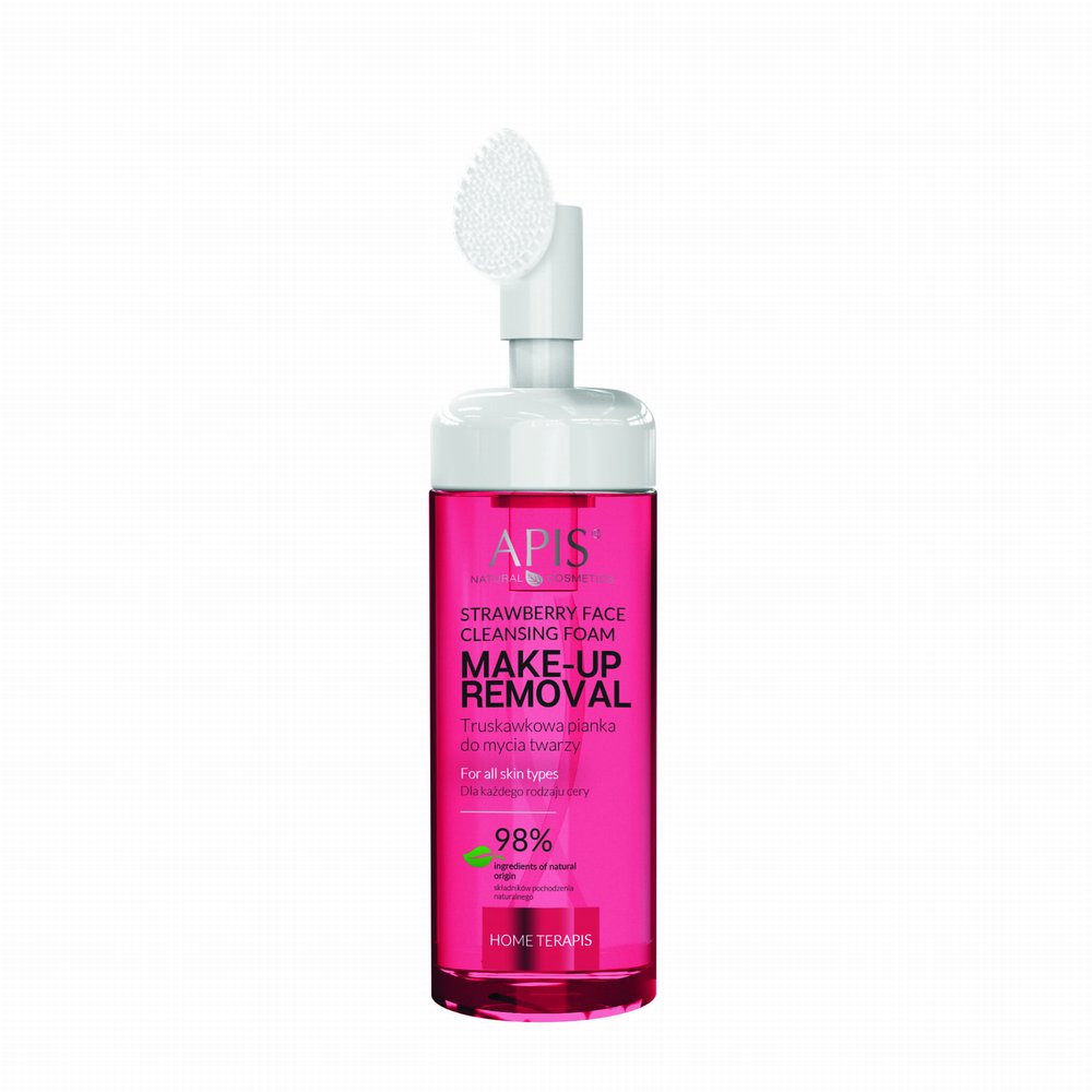 Apis Apis HOME TERAPIS Truskawkowa pianka do mycia twarzy / 150 ml