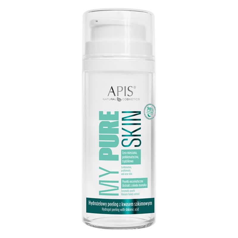 Apis Apis MY PURE SKIN Hydrożelowy peeling z kwasem szikimowym 100 ml — Inhaltsstoffe i ocena